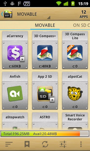 AppMgr Pro III App 2 SD Apk 