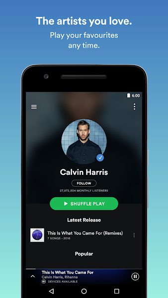Spotify Music Premium Apk 