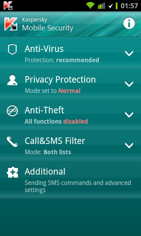 Kaspersky Mobile Security Apk