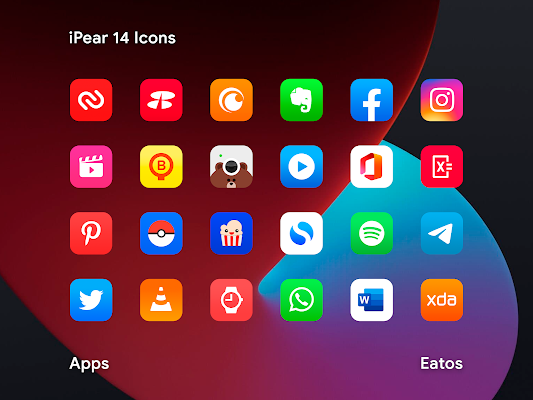 iPear 14 Icon Pack Apk 